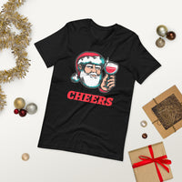 SANTA CHEERS unisex tshirt