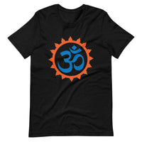 OM RED CIRCLE unisex tshirt