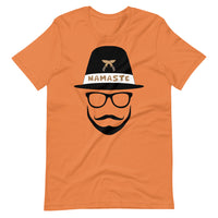 HIPSTER NAMASTE unisex tshirt