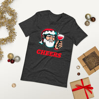 SANTA CHEERS unisex tshirt