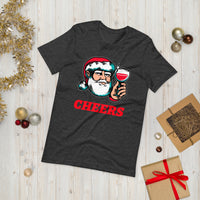 SANTA CHEERS unisex tshirt