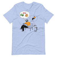 A DOG'S THINKING unisex tshirt