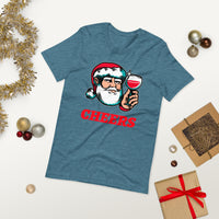 SANTA CHEERS unisex tshirt