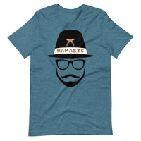 HIPSTER NAMASTE unisex tshirt