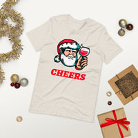 SANTA CHEERS unisex tshirt