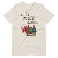 CHIEF HAPPINESS OFFICER WOMAN unisex tshirt
