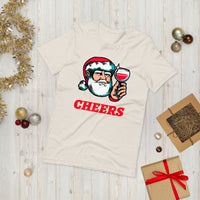 SANTA CHEERS unisex tshirt