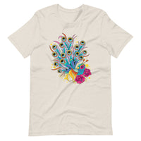 COLORFUL PEACOCK Unisex t-shirt