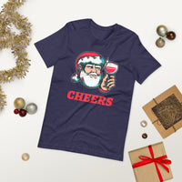 SANTA CHEERS unisex tshirt