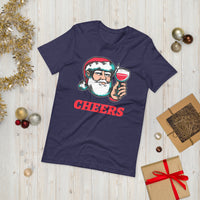 SANTA CHEERS unisex tshirt