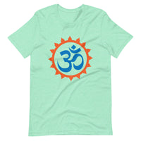OM RED CIRCLE unisex tshirt