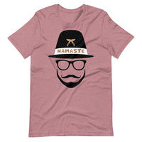 HIPSTER NAMASTE unisex tshirt