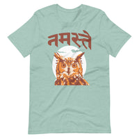 NAMASTE OWL unisex tshirt