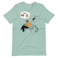 A DOG'S THINKING unisex tshirt