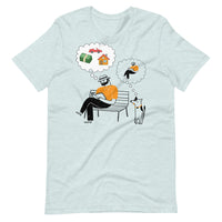 A DOG'S THINKING unisex tshirt