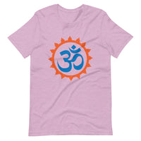 OM RED CIRCLE unisex tshirt