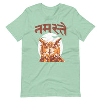 NAMASTE OWL unisex tshirt