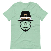 HIPSTER NAMASTE unisex tshirt