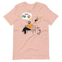 A DOG'S THINKING unisex tshirt