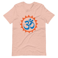 OM RED CIRCLE unisex tshirt