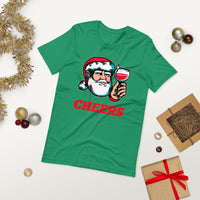SANTA CHEERS unisex tshirt