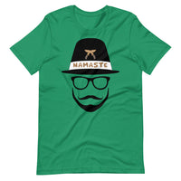 HIPSTER NAMASTE unisex tshirt