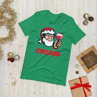 SANTA CHEERS unisex tshirt