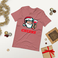SANTA CHEERS unisex tshirt