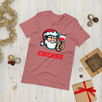 SANTA CHEERS unisex tshirt