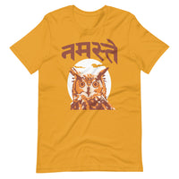 NAMASTE OWL unisex tshirt