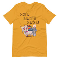 CHIEF HAPPINESS OFFICER MAN unisex tshirt