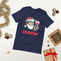SANTA CHEERS unisex tshirt