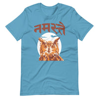 NAMASTE OWL unisex tshirt