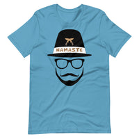 HIPSTER NAMASTE unisex tshirt