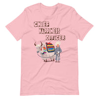 CHIEF HAPPINESS OFFICER MAN unisex tshirt