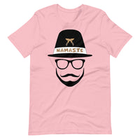 HIPSTER NAMASTE unisex tshirt