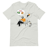 A DOG'S THINKING unisex tshirt