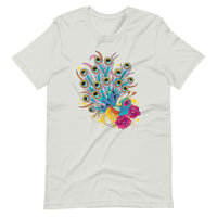 COLORFUL PEACOCK Unisex t-shirt