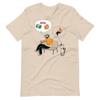 A DOG'S THINKING unisex tshirt