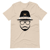 HIPSTER NAMASTE unisex tshirt