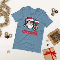 SANTA CHEERS unisex tshirt