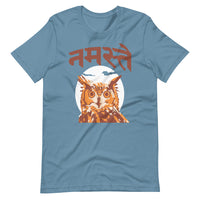 NAMASTE OWL unisex tshirt