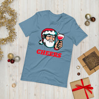 SANTA CHEERS unisex tshirt