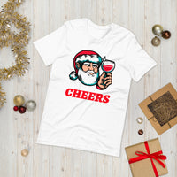 SANTA CHEERS unisex tshirt