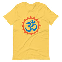 OM RED CIRCLE unisex tshirt