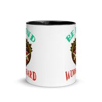 BE KIND WORD HARD 11oz color inside mug