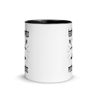 KATHMANDU LOVES MOTORCYCLES 11oz color inside mug