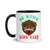BE KIND WORD HARD 11oz color inside mug