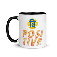 BE POSITIVE 11oz color inside mug
