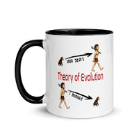THEORY OF EVOLUTIONS 11oz color inside mug